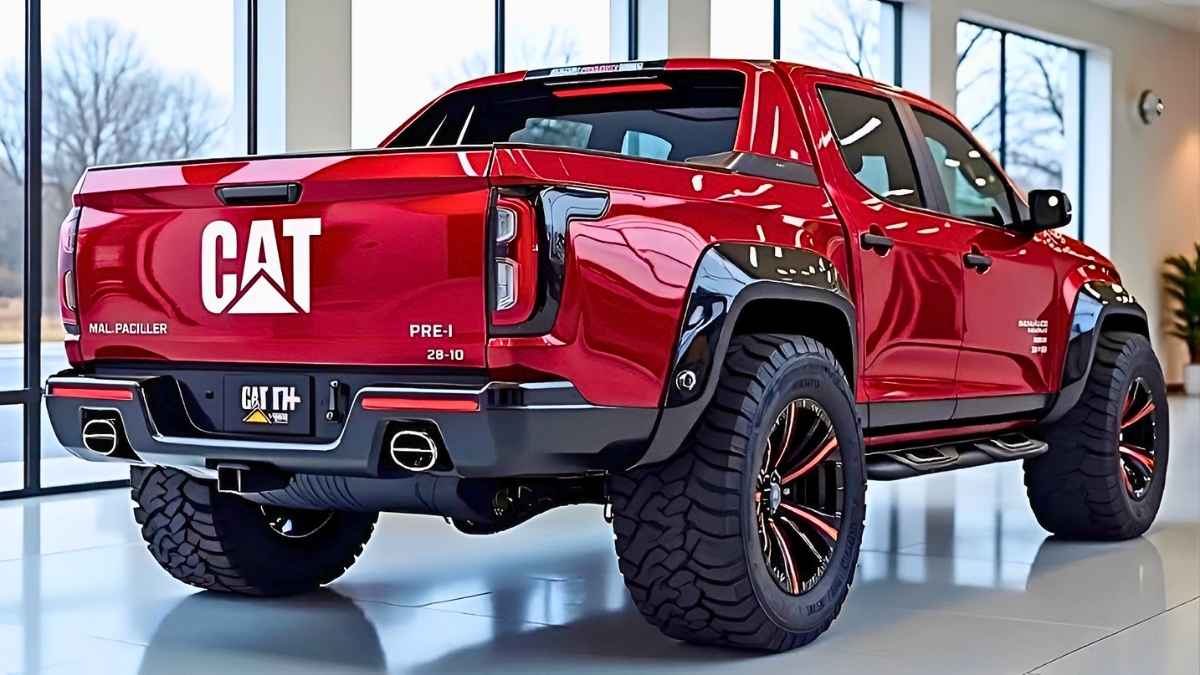 Caterpillar Pickup First Look High Tech Features Mileage And Showroom Price