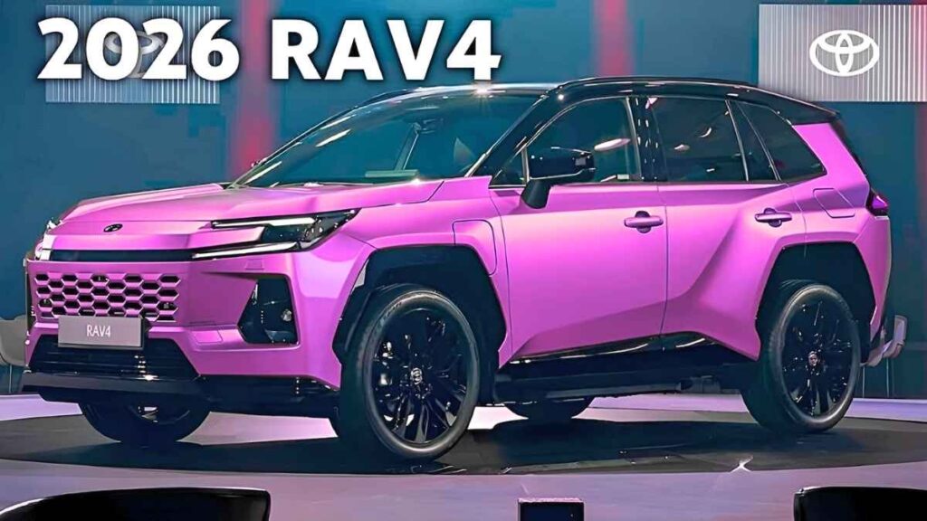 Toyota RAV4 2026 Revealed Redesign Performance Upgrades And New Features