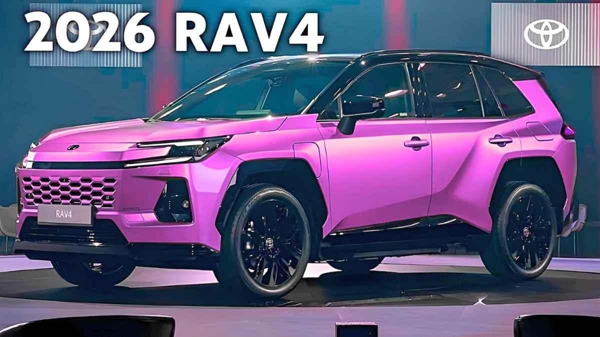 Toyota RAV4 2026 Revealed Redesign Performance Upgrades And New Features