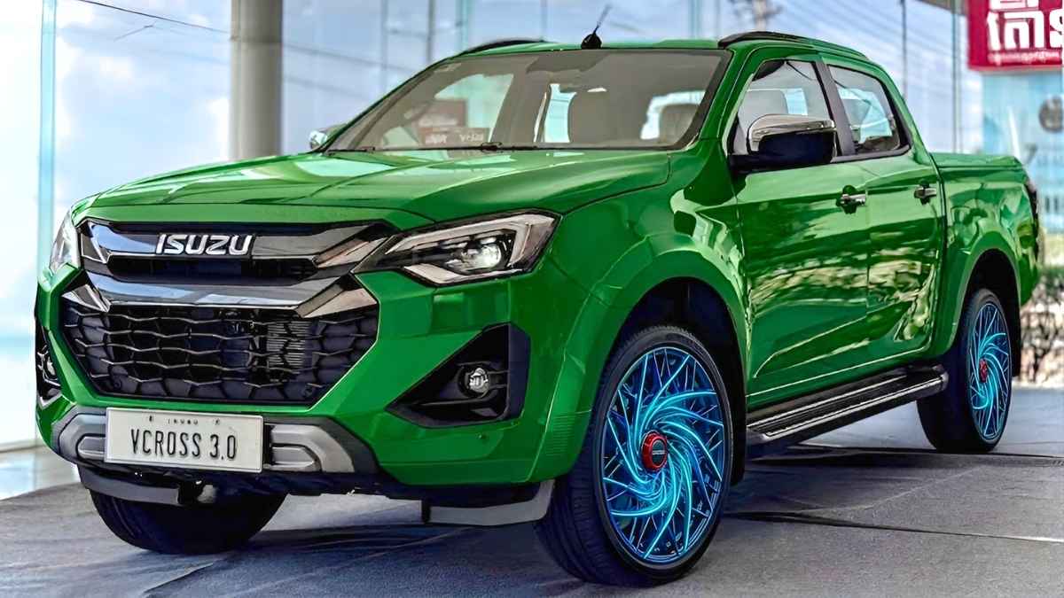 Isuzu D Max Pickup Unveiled Turbo Engine High Ground Clearance And Modern Interior