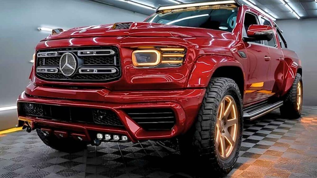 Mercedes X Class Pickup Revealed Premium Features Engine Performance And Price Details